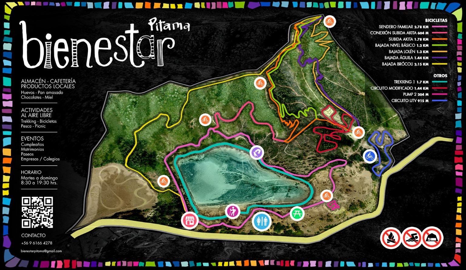 Mapa de Parque Bienestar Pitama